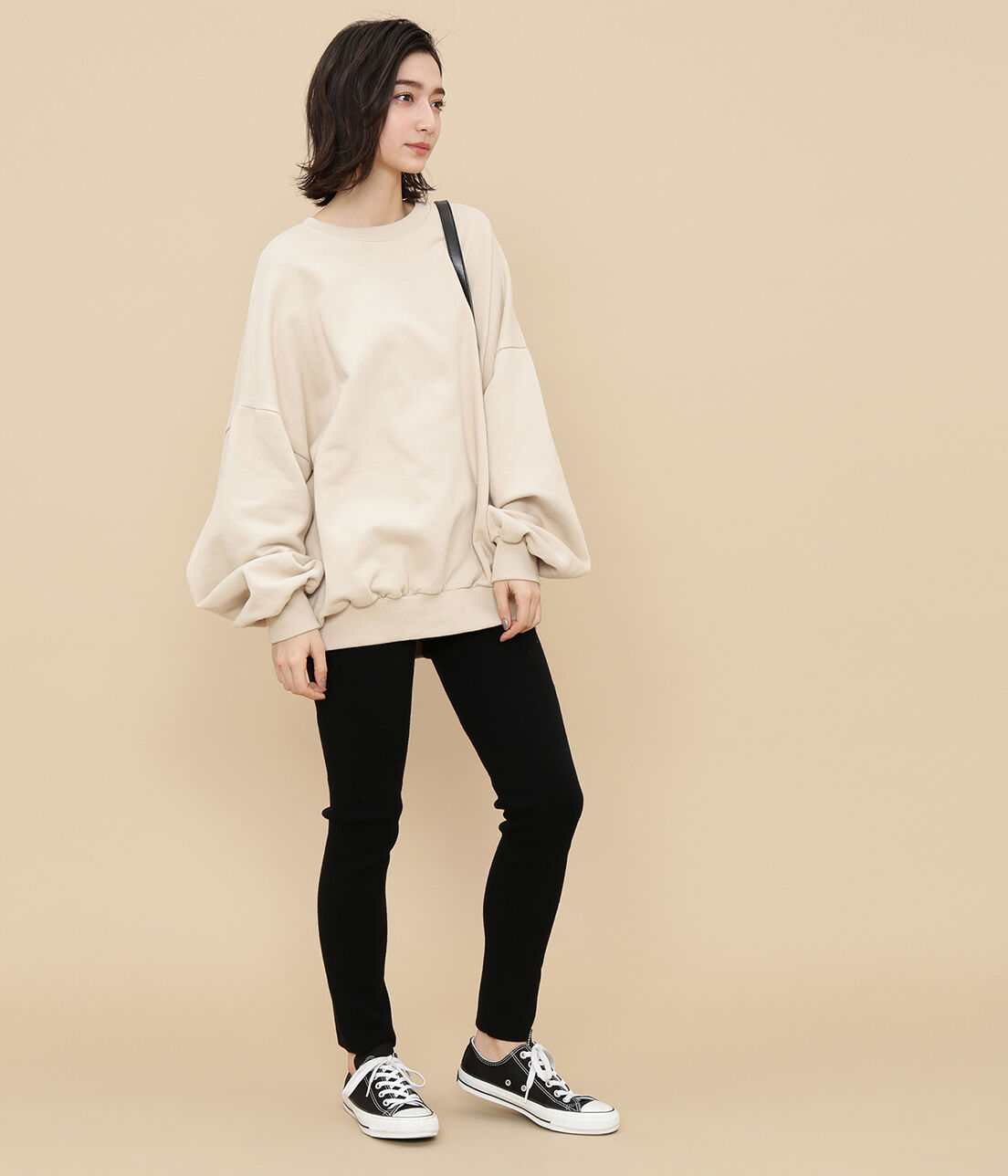 ADAM ET ROPE'「ソリッドスリットレギンス」|レギンス・スパッツ|