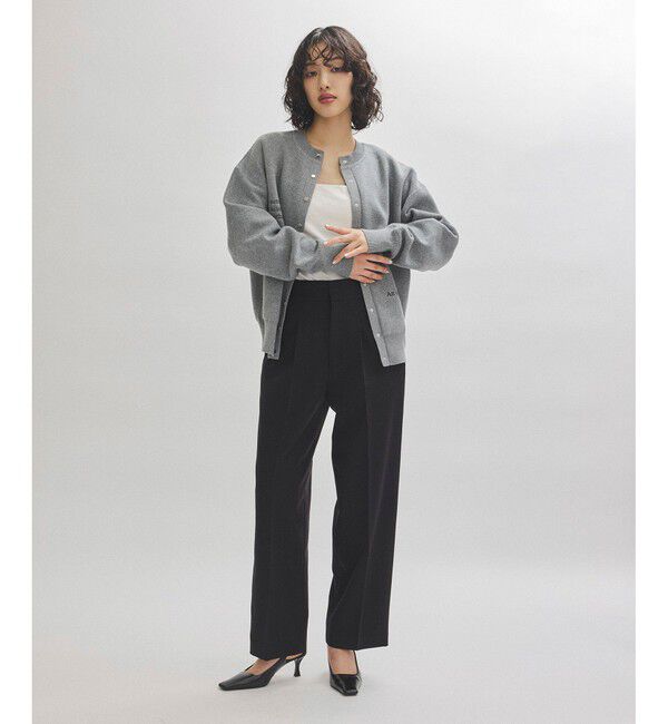 ADAM ET ROPE'「【WEB限定】・【撥水】骨格別スラックス ストレート」|スラックス|