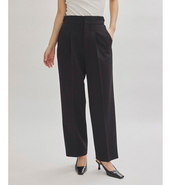 ADAM ET ROPE'「【WEB限定】・【撥水】骨格別スラックス ストレート」|スラックス|