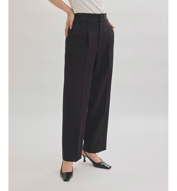 ADAM ET ROPE'「【WEB限定】・【撥水】骨格別スラックス ストレート」|スラックス|