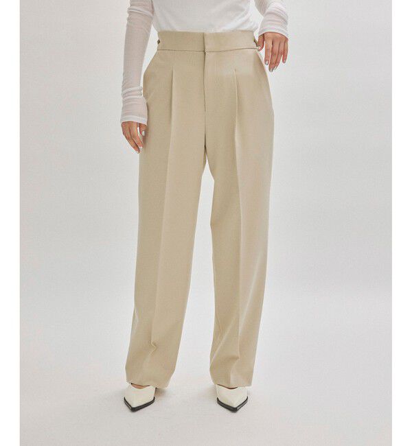 ADAM ET ROPE'「【WEB限定】・【撥水】骨格別スラックス ストレート」|スラックス|