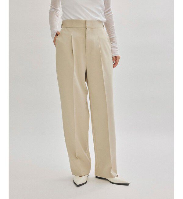 ADAM ET ROPE'「【WEB限定】・【撥水】骨格別スラックス ストレート」|スラックス|