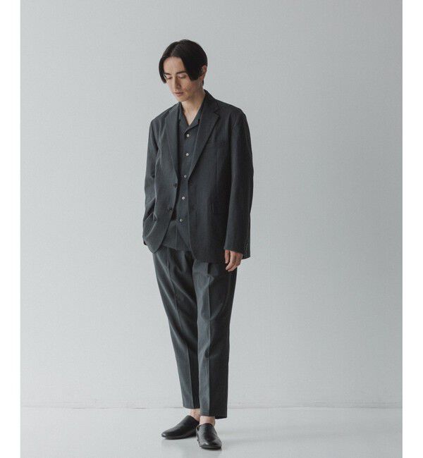 ADAM ET ROPE'「接触冷感【RIRANCHA】セットアップ / テーラードジャケット & スラックス」|スーツ|