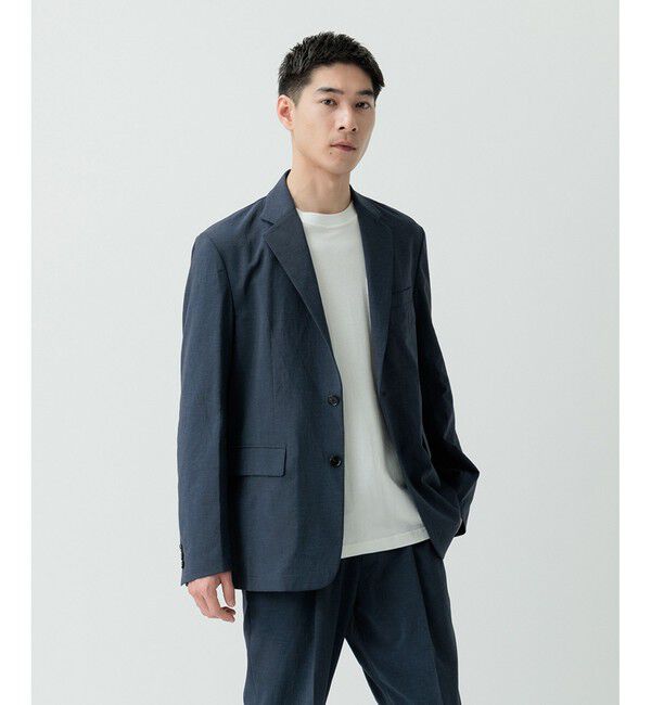 ADAM ET ROPE'「接触冷感【RIRANCHA】セットアップ / テーラードジャケット & スラックス」|スーツ|