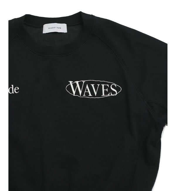 ADAM ET ROPE'「【サステナブル】ハーフスリーブスウェット」|スウェット・ジャージ|