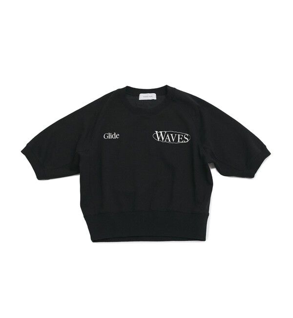 ADAM ET ROPE'「【サステナブル】ハーフスリーブスウェット」|スウェット・ジャージ|