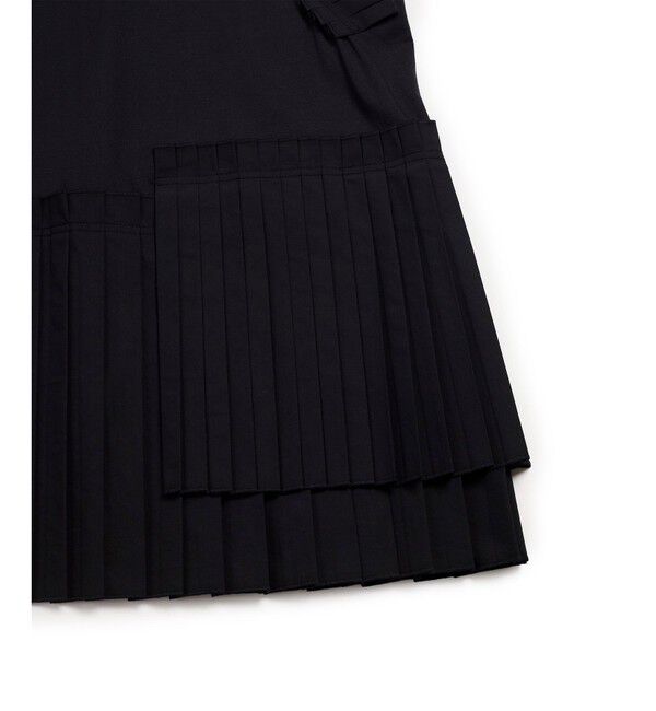 ADAM ET ROPE'「【サステナブル】プリーツコンビプルオーバー」|Tシャツ・カットソー|