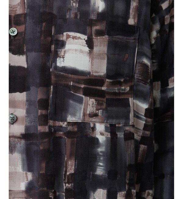 ADAM ET ROPE'「アソート ビッグシルエット レギュラーカラーシャツ」|シャツ・ブラウス|