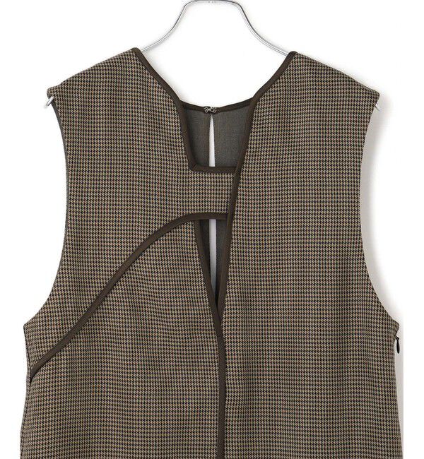 ADAM ET ROPE'「【WEB限定】2WAY MIXツイードジャンパースカート」|ワンピース|