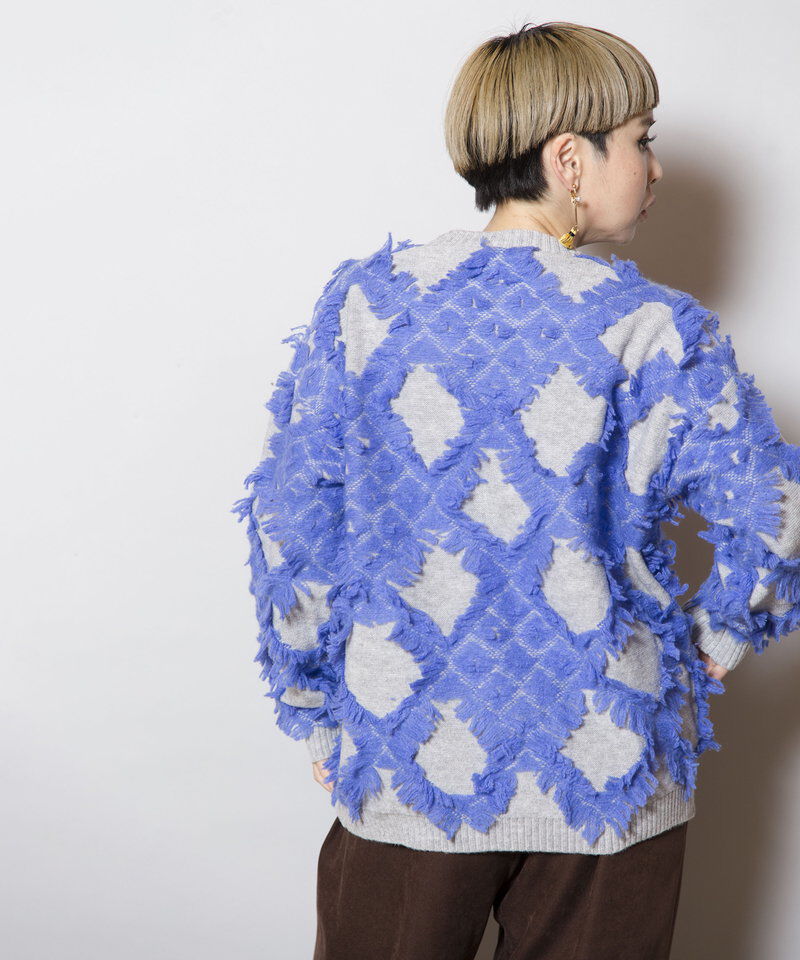  「ジャガードニットプルオーバー」|ニット・セーター|