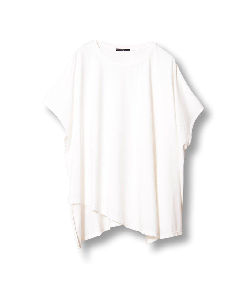  「アシンメトリーフレアーTシャツ」|Tシャツ・カットソー|