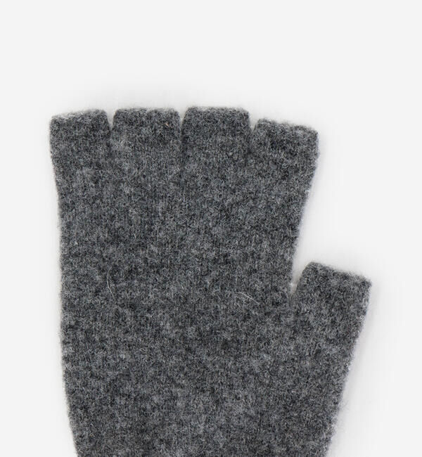  「MACKIE | ラムズウール フィンガーレスグローブ UNISEX」|手袋|