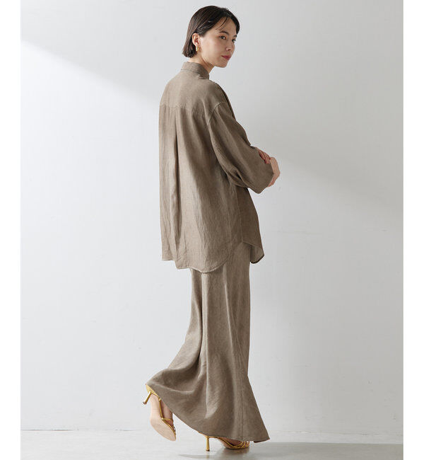  「ツイル顔料染めオーバーシャツ」|シャツ・ブラウス|