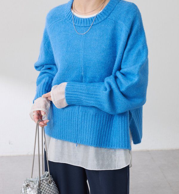  「ヤクライクショートニット」|ニット・セーター|