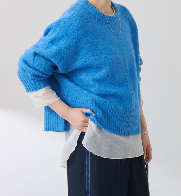  「ヤクライクショートニット」|ニット・セーター|