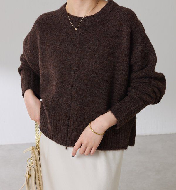  「ヤクライクショートニット」|ニット・セーター|