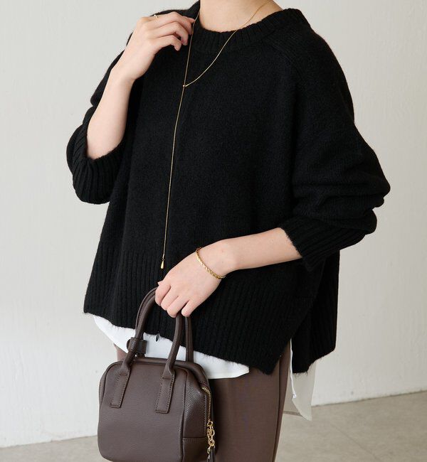  「ヤクライクショートニット」|ニット・セーター|