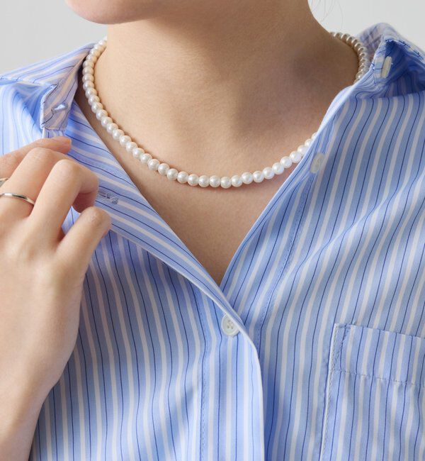  「【PAPILLONNER/パピヨネ】パール2WAYネックレス/セレモニー」|リング|