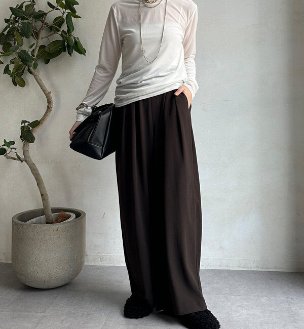  「シアーベロアTEE」|Tシャツ・カットソー|