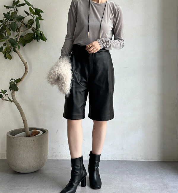  「シアーベロアTEE」|Tシャツ・カットソー|