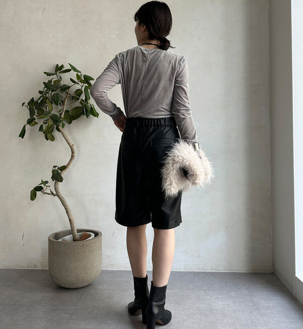  「シアーベロアTEE」|Tシャツ・カットソー|