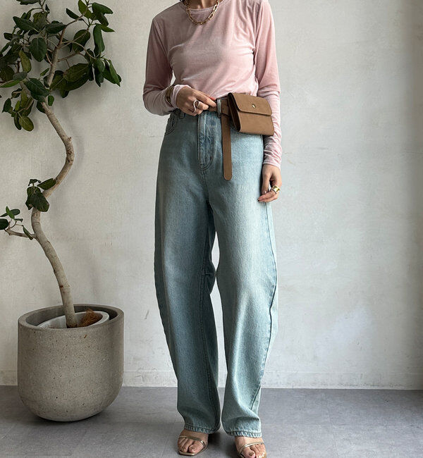  「シアーベロアTEE」|Tシャツ・カットソー|