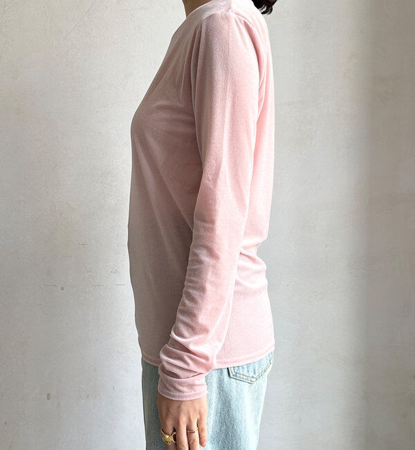  「シアーベロアTEE」|Tシャツ・カットソー|