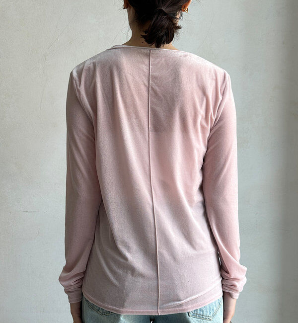  「シアーベロアTEE」|Tシャツ・カットソー|