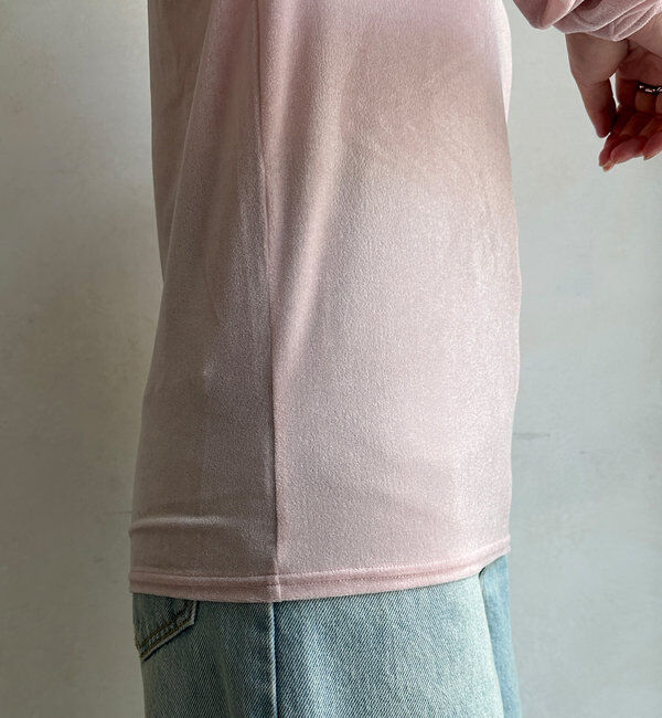  「シアーベロアTEE」|Tシャツ・カットソー|