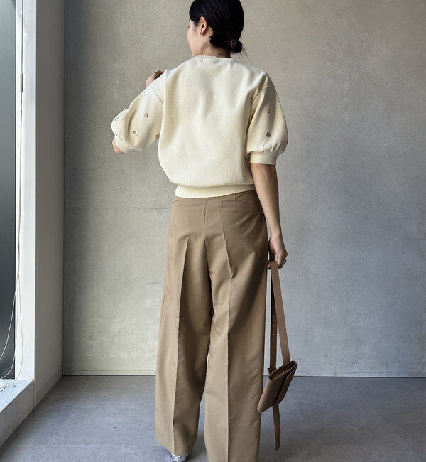  「【WEB限定】スパンコール刺繍ニット」|ニット・セーター|