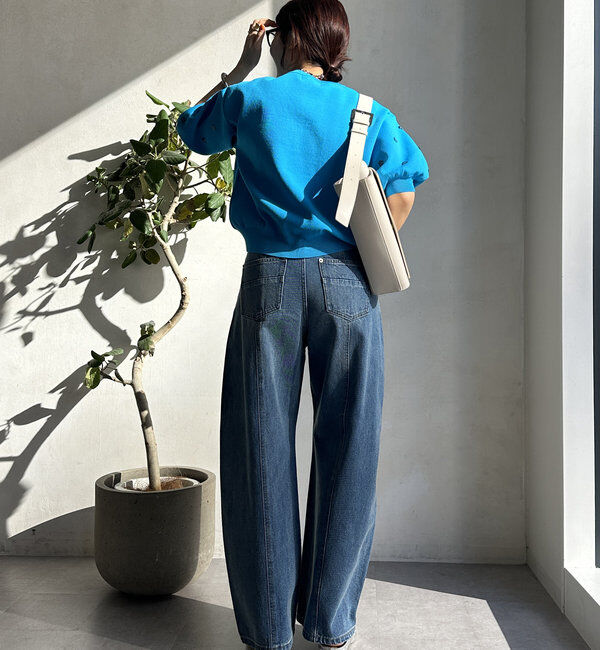  「【WEB限定】スパンコール刺繍ニット」|ニット・セーター|