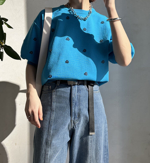  「【WEB限定】スパンコール刺繍ニット」|ニット・セーター|