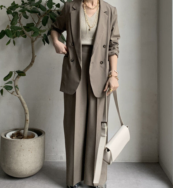  「【WEB限定】サイロツイルダブルジャケット」|テーラードジャケット|