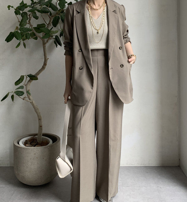  「【WEB限定】サイロツイルダブルジャケット」|テーラードジャケット|