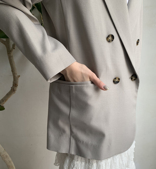  「【WEB限定】サイロツイルダブルジャケット」|テーラードジャケット|