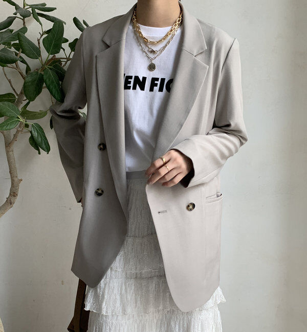  「【WEB限定】サイロツイルダブルジャケット」|テーラードジャケット|