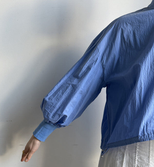  「【WEB限定】ショートスナップブラウス」|シャツ・ブラウス|