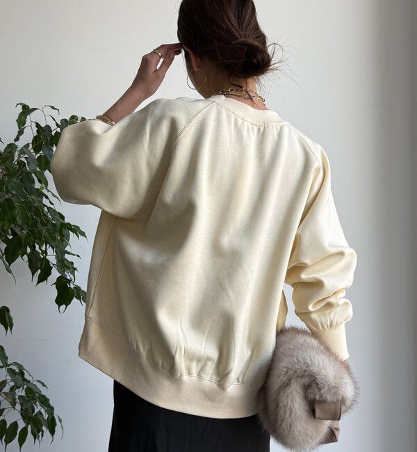  「【WEB限定】ロゴプリントラグランワイドプルオーバー」|Tシャツ・カットソー|