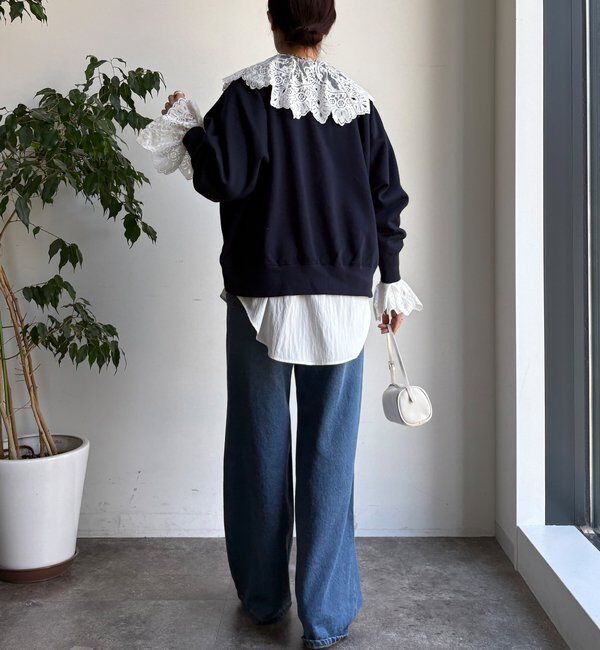  「【WEB限定】ロゴプリントラグランワイドプルオーバー」|Tシャツ・カットソー|