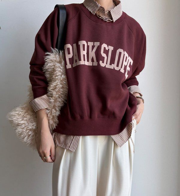  「【WEB限定】ロゴプリントラグランワイドプルオーバー」|Tシャツ・カットソー|