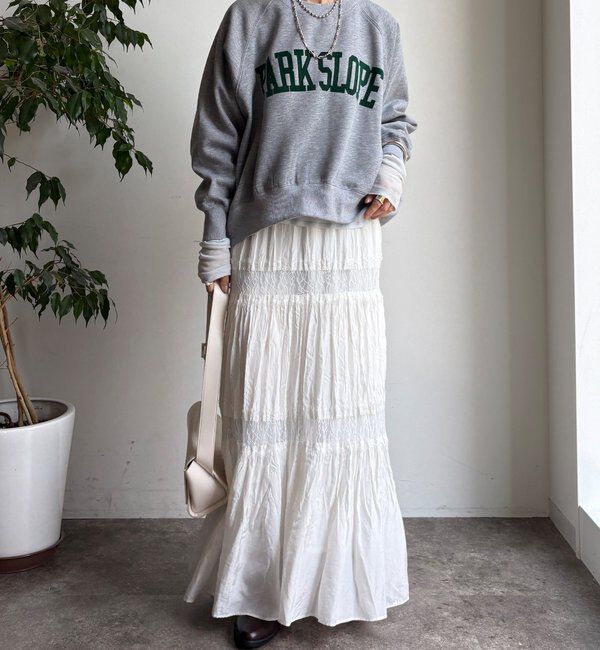  「【WEB限定】ロゴプリントラグランワイドプルオーバー」|Tシャツ・カットソー|