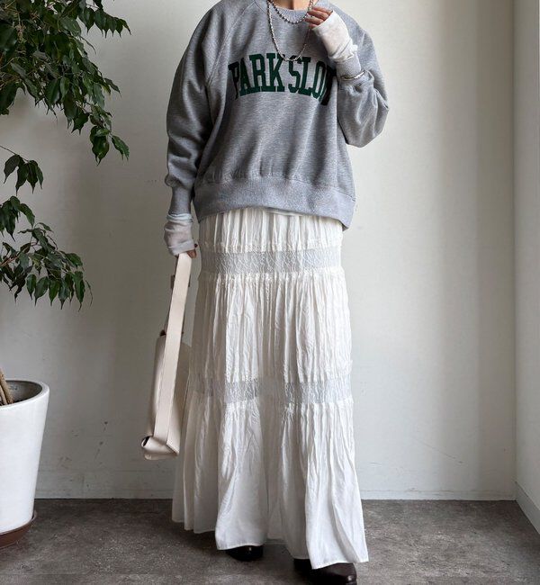  「【WEB限定】ロゴプリントラグランワイドプルオーバー」|Tシャツ・カットソー|