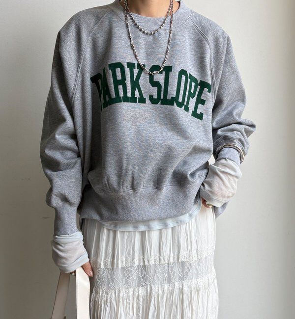  「【WEB限定】ロゴプリントラグランワイドプルオーバー」|Tシャツ・カットソー|