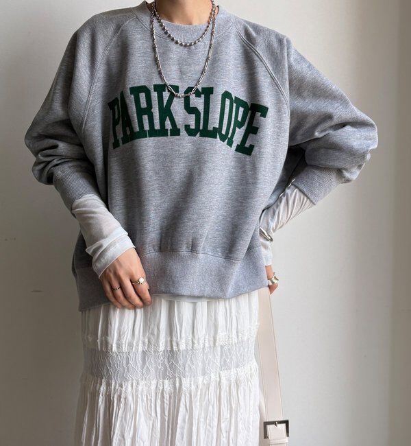  「【WEB限定】ロゴプリントラグランワイドプルオーバー」|Tシャツ・カットソー|