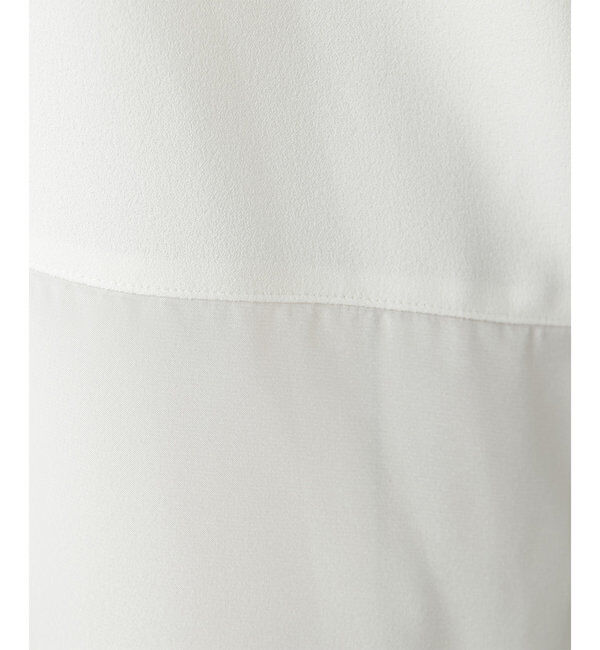  「《24AW》ジョーゼットコンビブラウス」|シャツ・ブラウス|