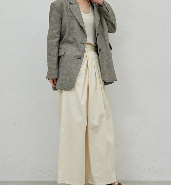  「【HERITANOVUM】チェックテーラードジャケット」|テーラードジャケット|