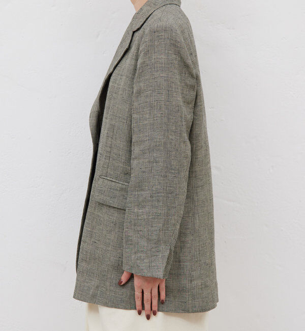  「【HERITANOVUM】チェックテーラードジャケット」|テーラードジャケット|