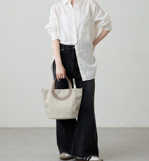  「ナイロンジャガード2WAYミニトートバッグ」|トートバッグ|