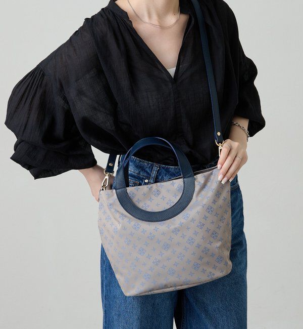  「ナイロンジャガード2WAYミニトートバッグ」|トートバッグ|