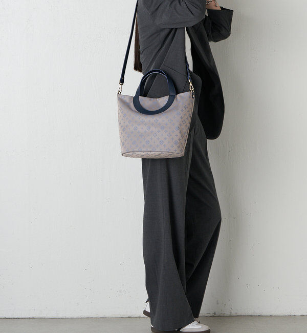  「ナイロンジャガード2WAYミニトートバッグ」|トートバッグ|